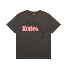 Rodeo Vintage Washed Text Graphic T‑Shirt