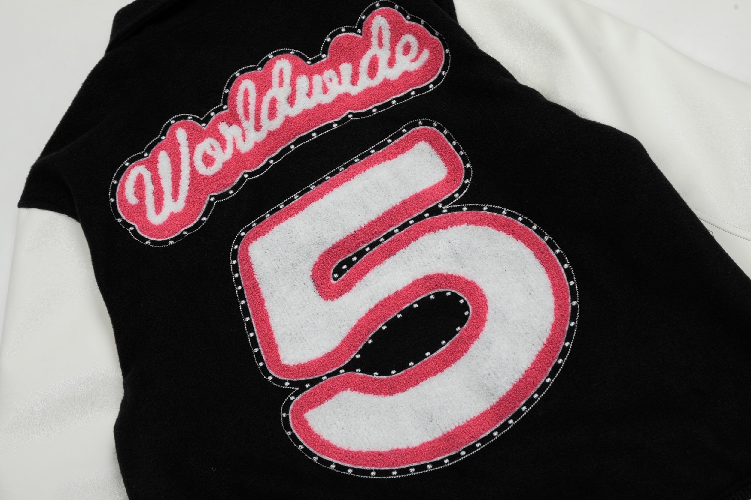 Sp5der Worldwide 5 Varsity Jacket