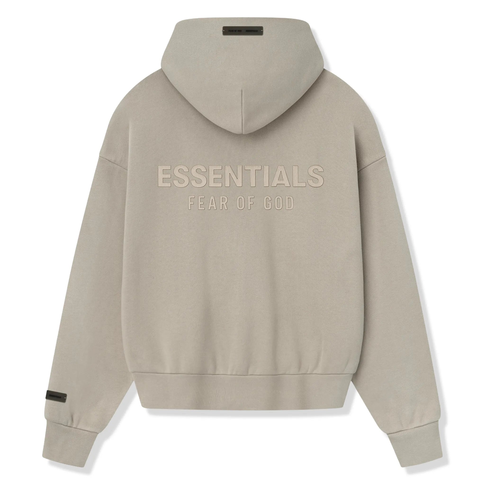 Fear Of God Essentials Classic Fleece Timber Zip-Up Hoodie (SS25)